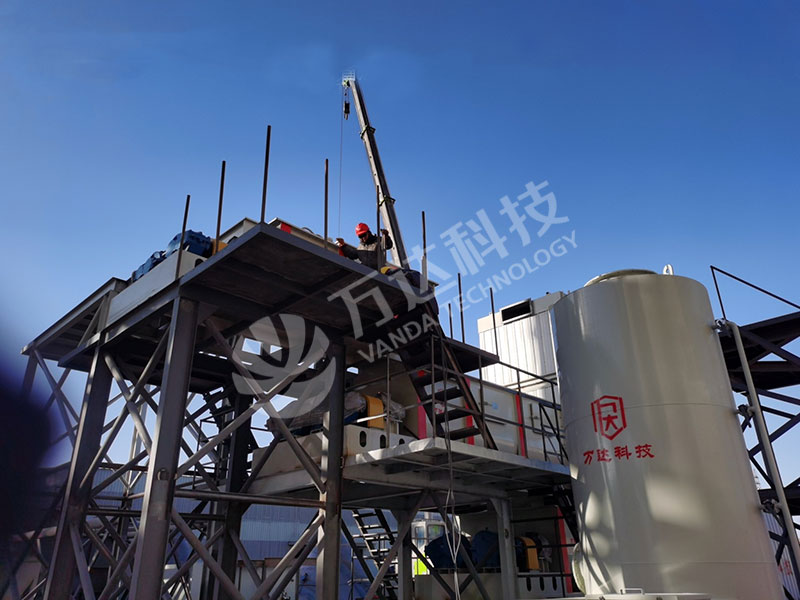  氫氧化鈣生產線—施工現場
